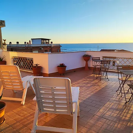 דירה A&c White Diamond Con Larga Terrazza Di 50 Mq Sul Mare *